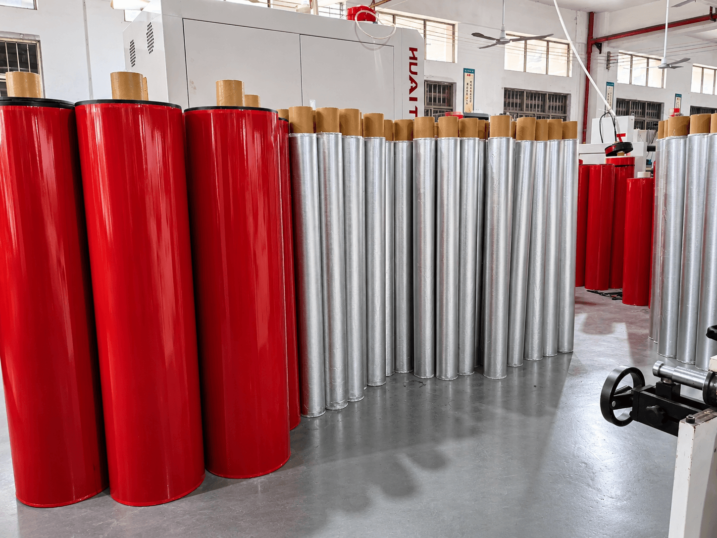In-house acrylic adhesive (PSA) reactor at nibaL