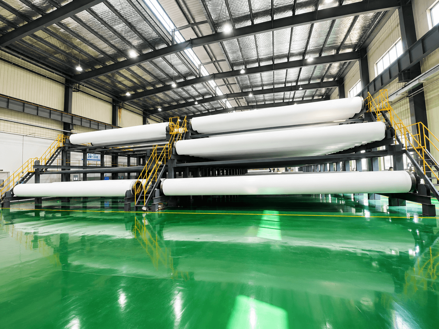 Precision adhesive coating line