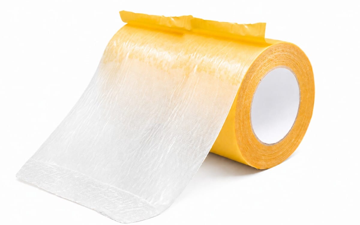 Thin scrim tape (0.12–0.15 mm) from nibaL