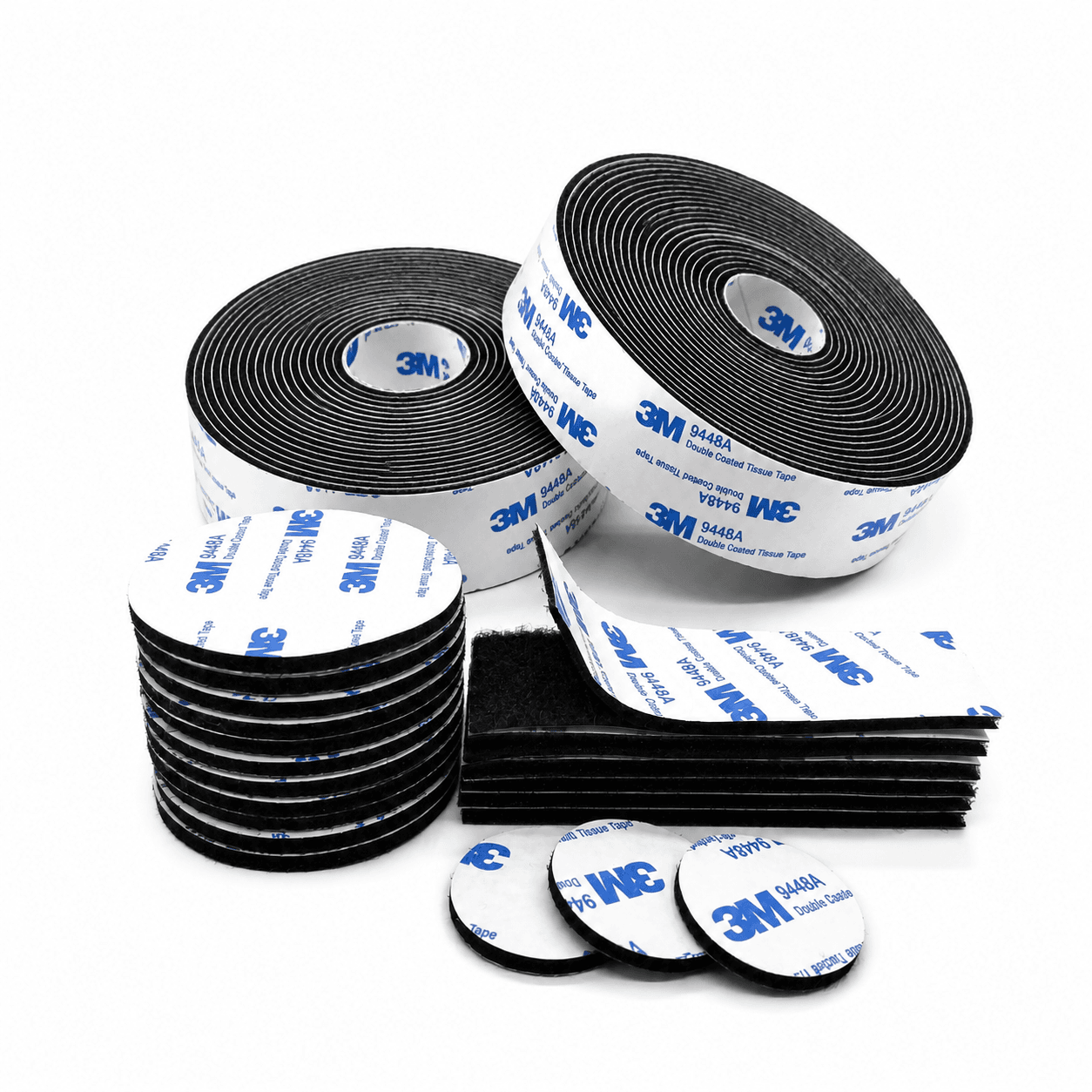 Adhesive-backed hook-and-loop fastener tape from nibaL