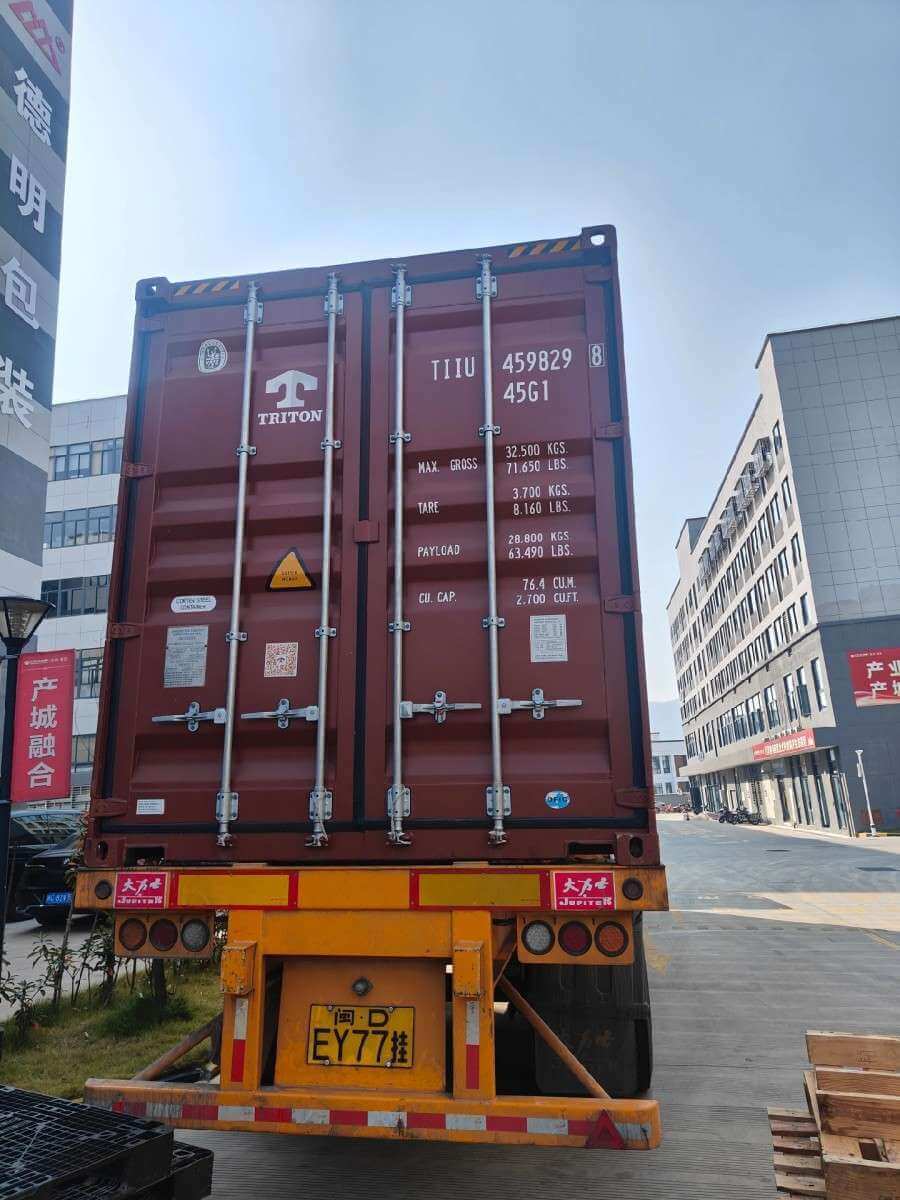 Sealed container of nibaL adhesive tape ready for export